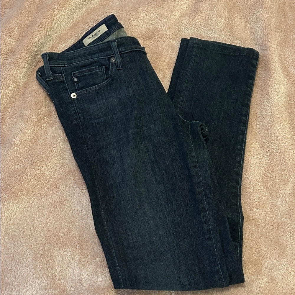 AG Adriano Goldschmied Indigo Denim Skinny Jeans Sz 28